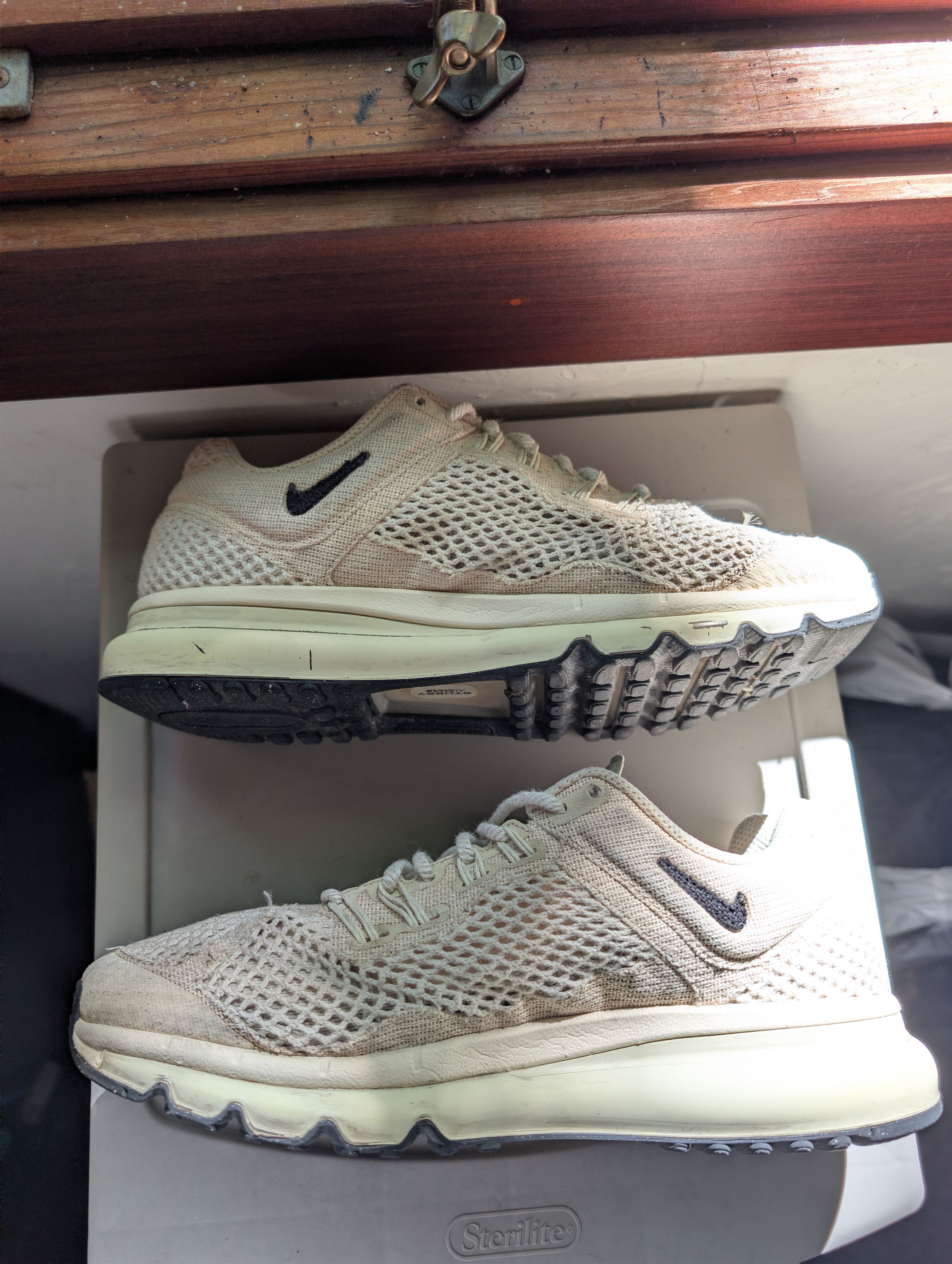 Nike × Stussy 2013 Nike x Stussy Air Max Fossil Size US 8.5 / EU 41-42 - 3 Thumbnail