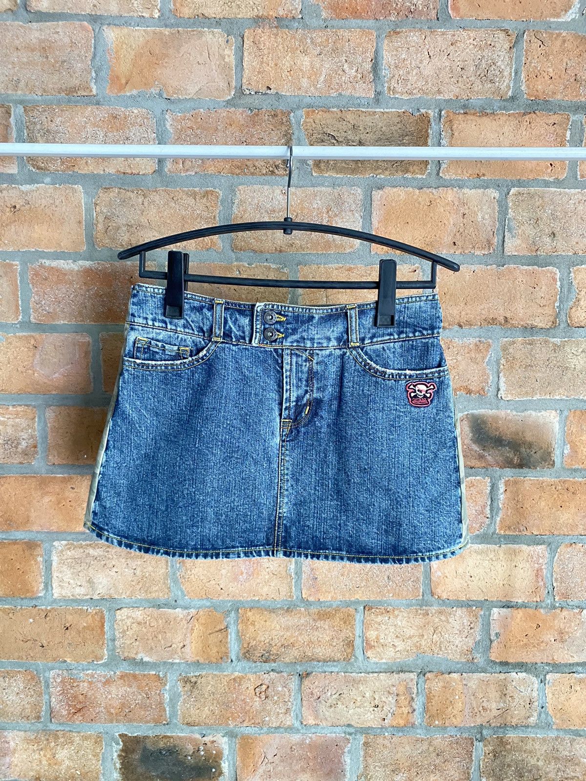 Von Dutch Von Dutch Y2K Denim Mini Skirt Size 31" - 22 Thumbnail