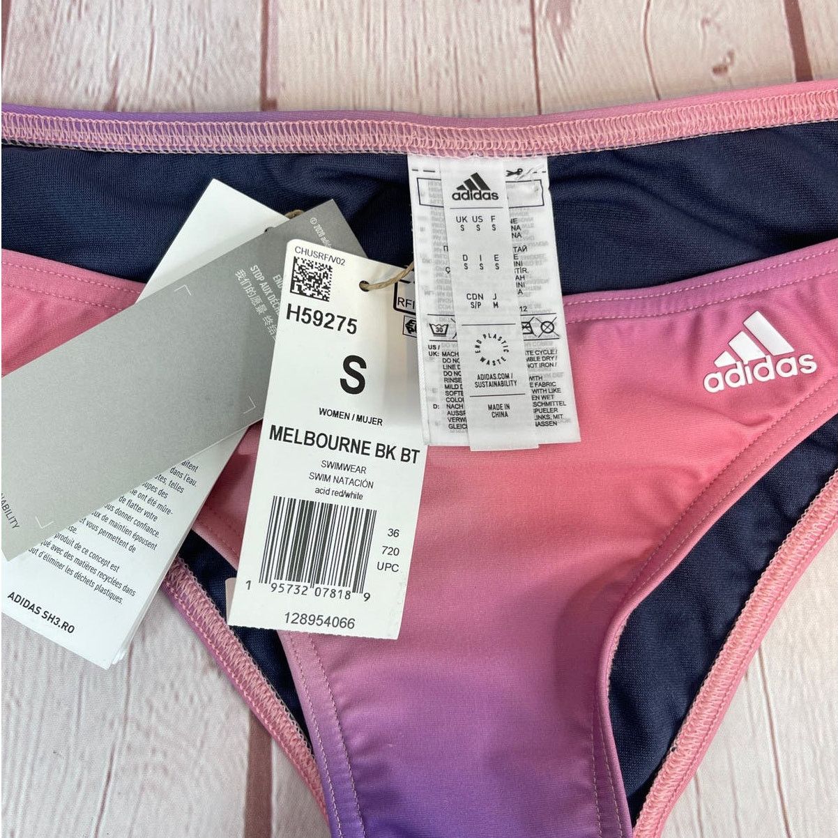 Adidas Adidas Melbourne Printed Bikini Bottom Women’s Size Small Size S / US 4 / IT 40 - 4 Thumbnail
