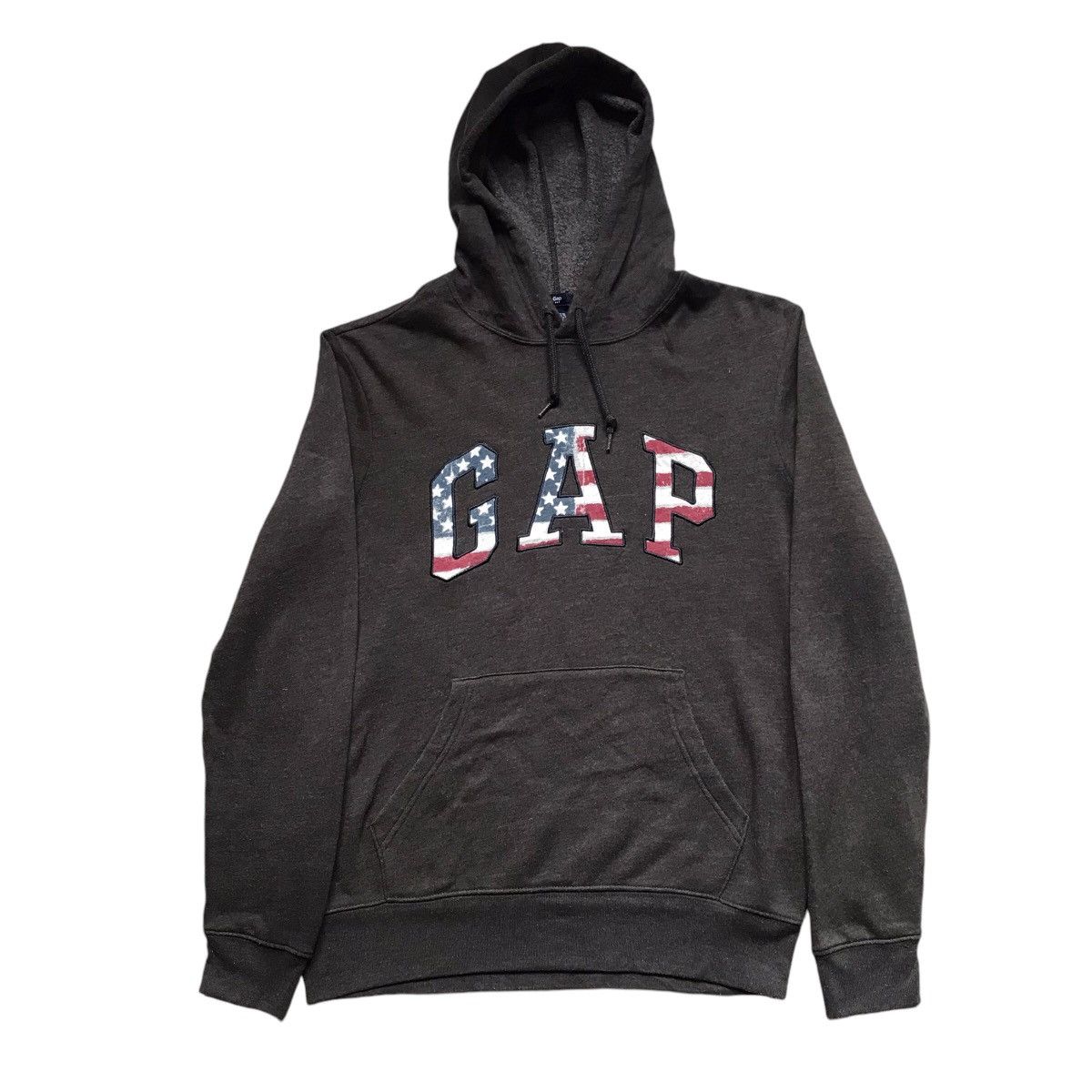 Gap × Japanese Brand Vintage Y2k Gap Flag USA hoodie Size US S / EU 44-46 / 1 - 1 Thumbnail