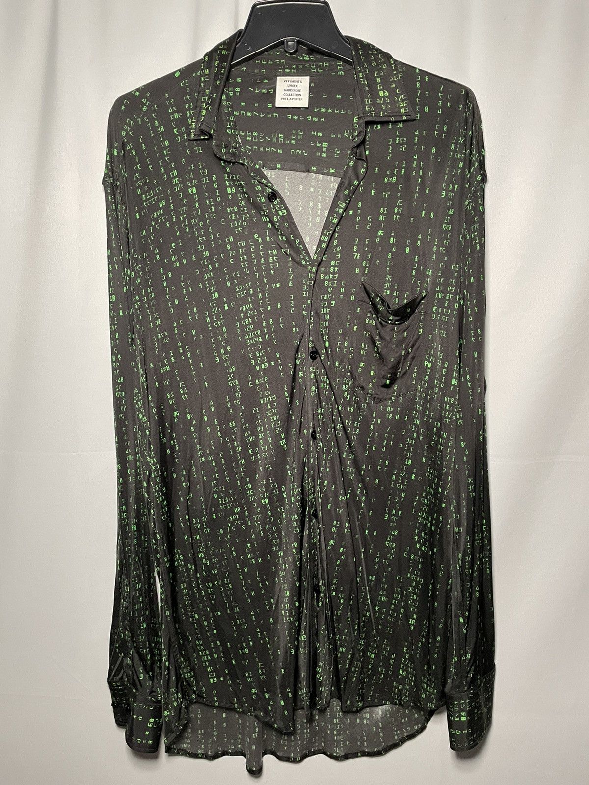 Vetements Vetements Matrix Shirt Size US XS / EU 42 / 0 - 2 Thumbnail