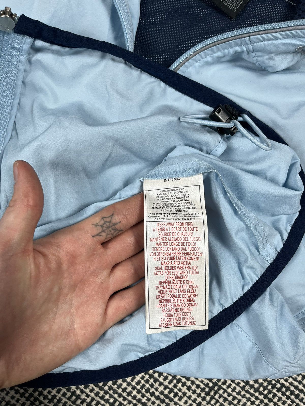 Nike y2k Nike baby blue vest jacket Size M / US 6-8 / IT 42-44 - 5 Thumbnail