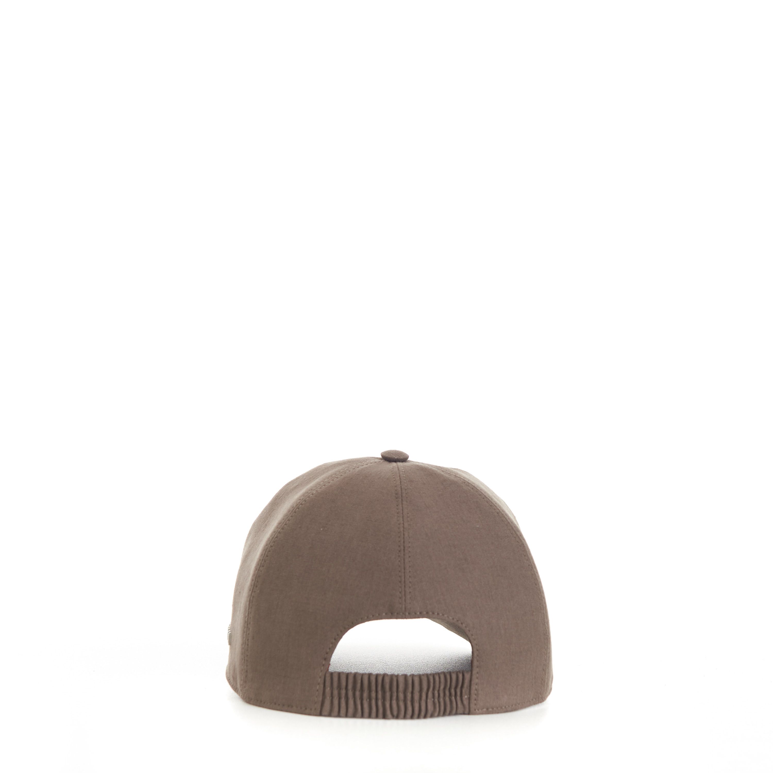 Ermenegildo Zegna Light Brown Oasi Lino Baseball Cap Size XL Size ONE SIZE - 5 Thumbnail