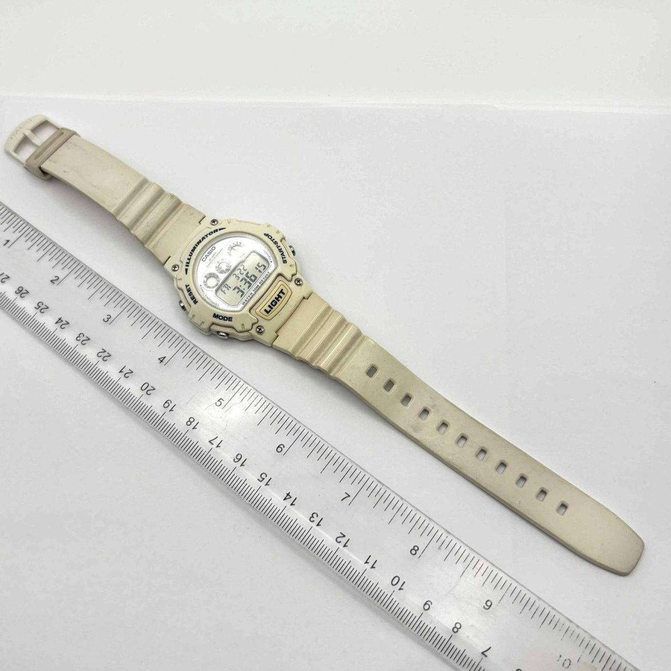 Casio 90s Cream Casio Men's Digital Watch Size ONE SIZE - 4 Thumbnail