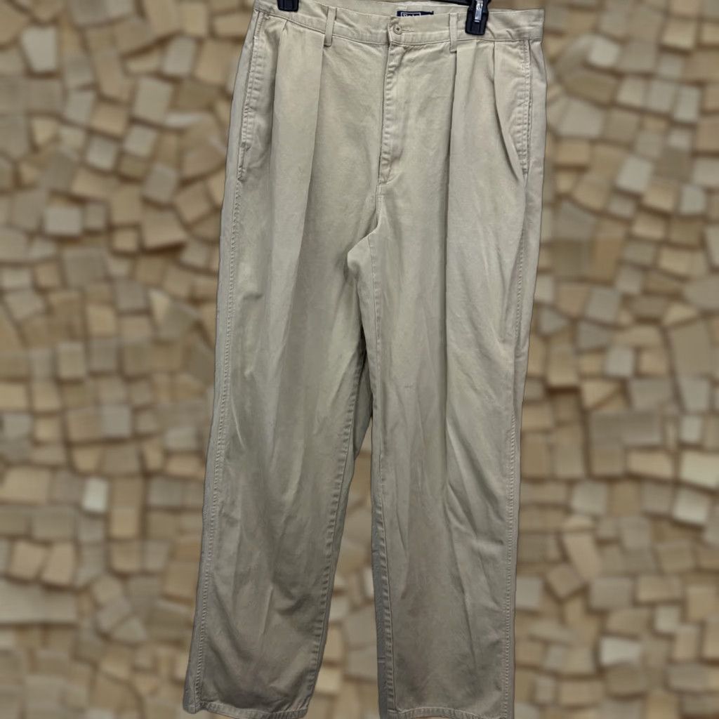 Polo Ralph Lauren Vintage Polo Ralph Lauren Chino Pants Men’s Size 33 Khaki Cotton Straight Leg 5-Pocket Size US XS / EU 42 / 0 - 1 Thumbnail