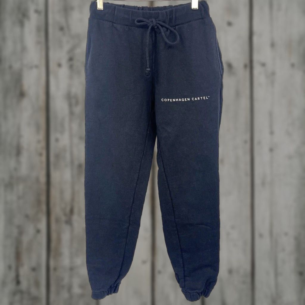 ARKK Copenhagen Copenhagen Joggers Pants Womens Small Black Organic Cotton Minimalist Tapered 90s Bohemian Size 28" / US 6 / IT 42 - 1 Thumbnail