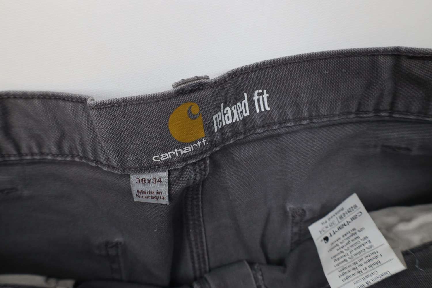 Carhartt Vintage Y2K Carhartt Fit Canvas Wide Leg Dungaree Pants Size US 38 / EU 54 - 8 Thumbnail