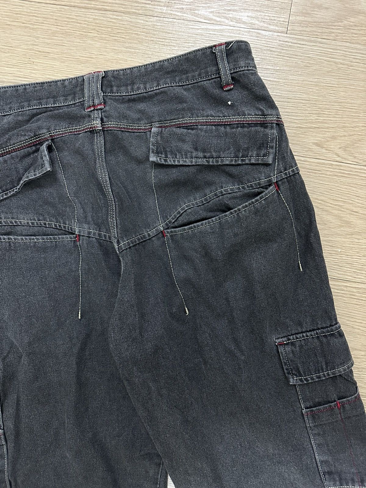 Ecko Unltd. × JNCO × Southpole Vintage Transer Skate Denim Baggy Jorts Jeans Jnco Y2K Style Size US 32 / EU 48 - 13 Thumbnail
