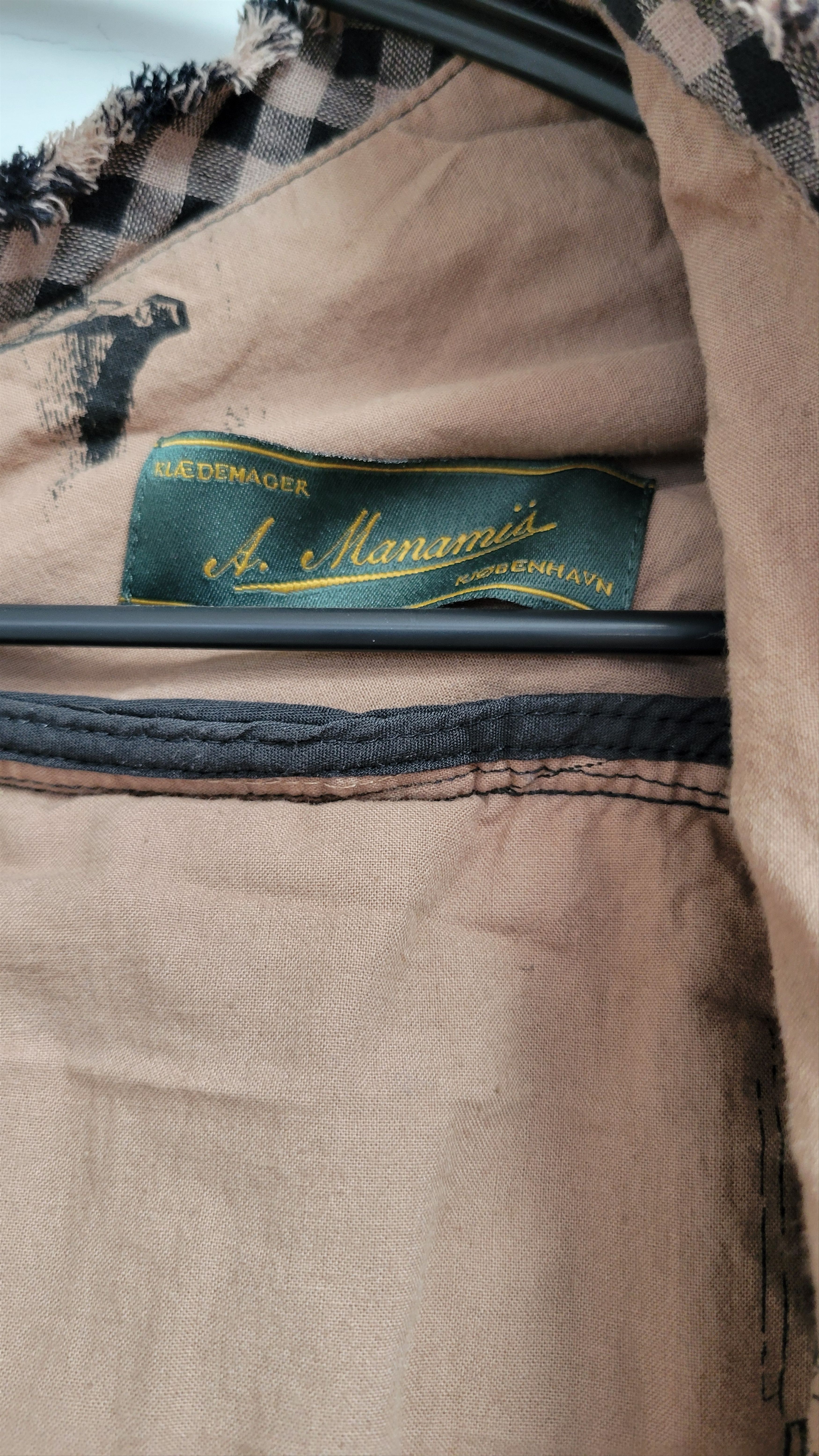 Aleksandr Manamis Aleksandr Manamïs Checked Coat Size M / US 6-8 / IT 42-44 - 9 Thumbnail