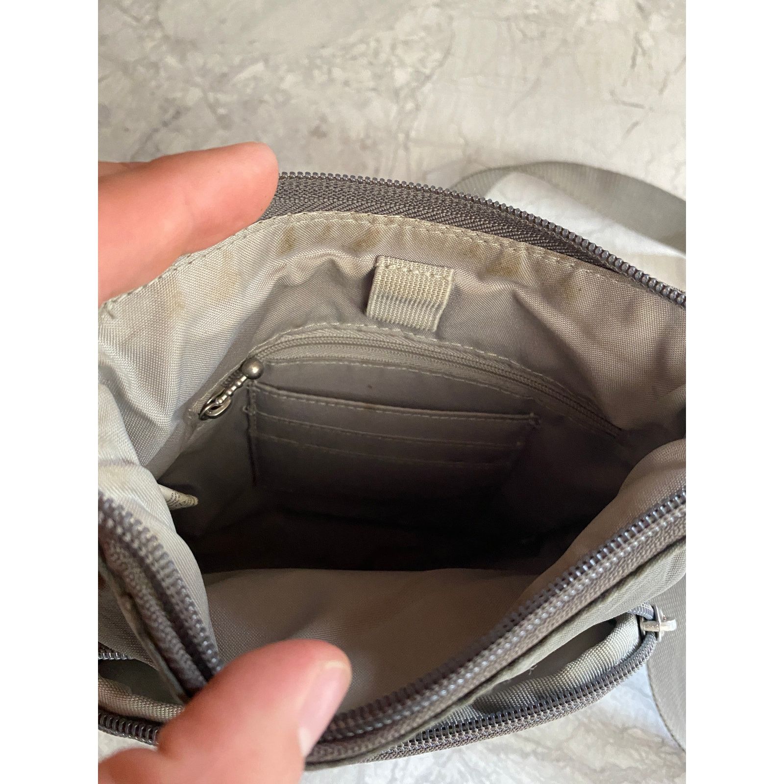 Other Baggallini Gray Crossbody Bag/Purse Size ONE SIZE - 4 Thumbnail