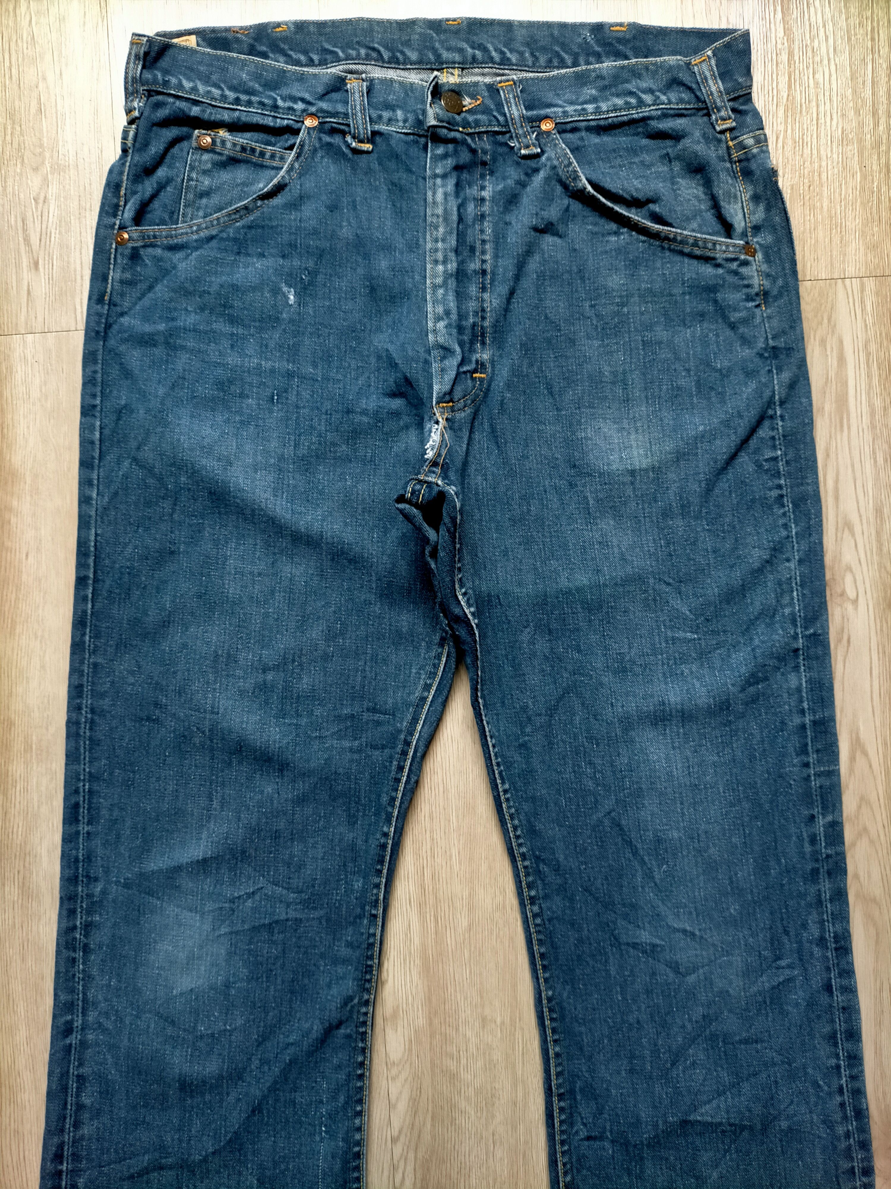 Lee Vintage 60s Lee Riders Flare Boot cut Denim Size US 35 - 3 Thumbnail