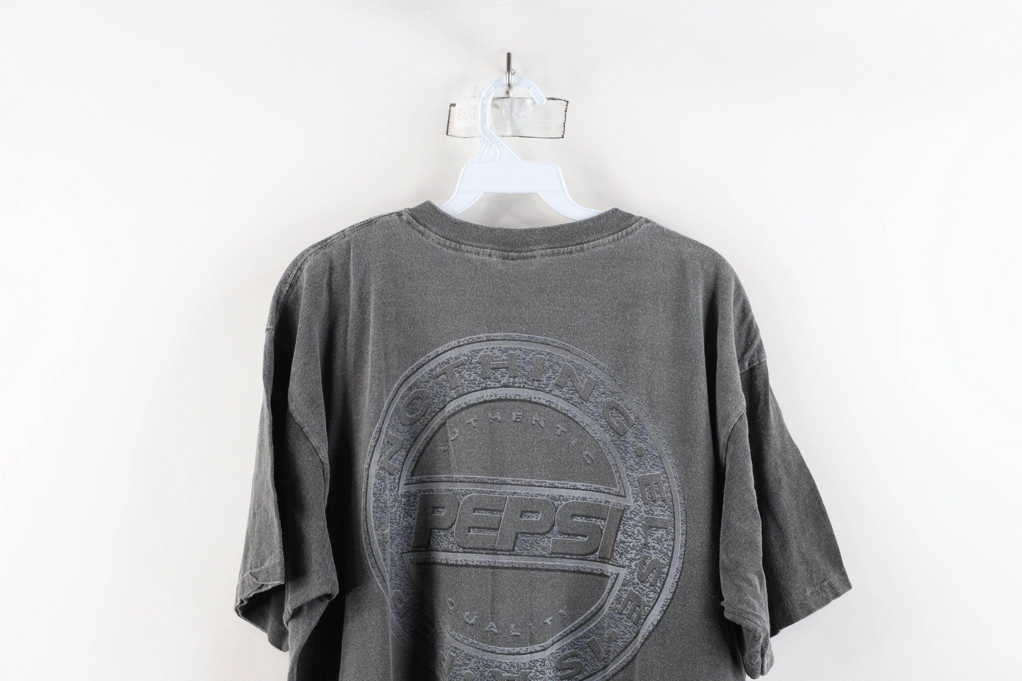 Vintage Vintage 90s Pepsi Co Mens Stonewash Short Sleeve T-Shirt USA Size US L / EU 52-54 / 3 - 12 Thumbnail