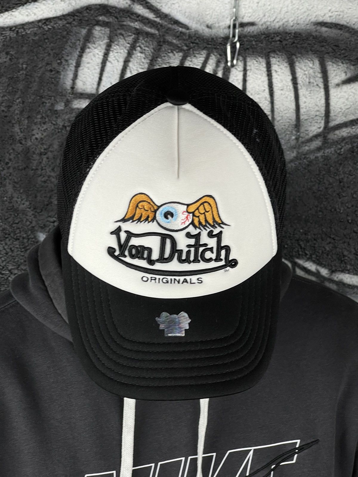 Vintage Von Dutch Originals Trucker Cap Hat One Size Size ONE SIZE - 3 Thumbnail
