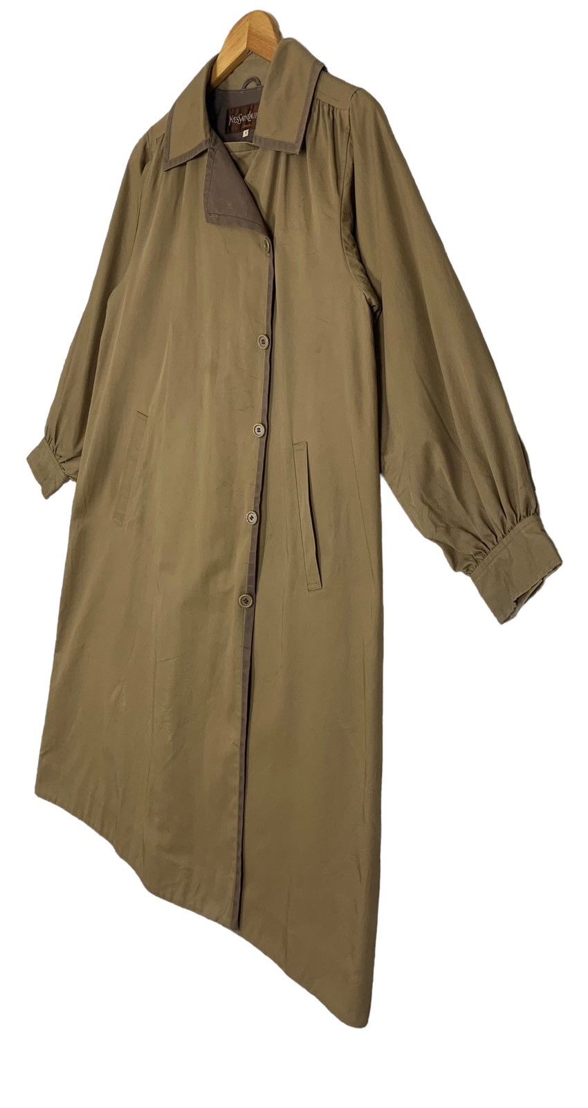 Yves Saint Laurent Yves Saint Laurent Designer Luxury Long Coat Size S / US 4 / IT 40 - 5 Thumbnail