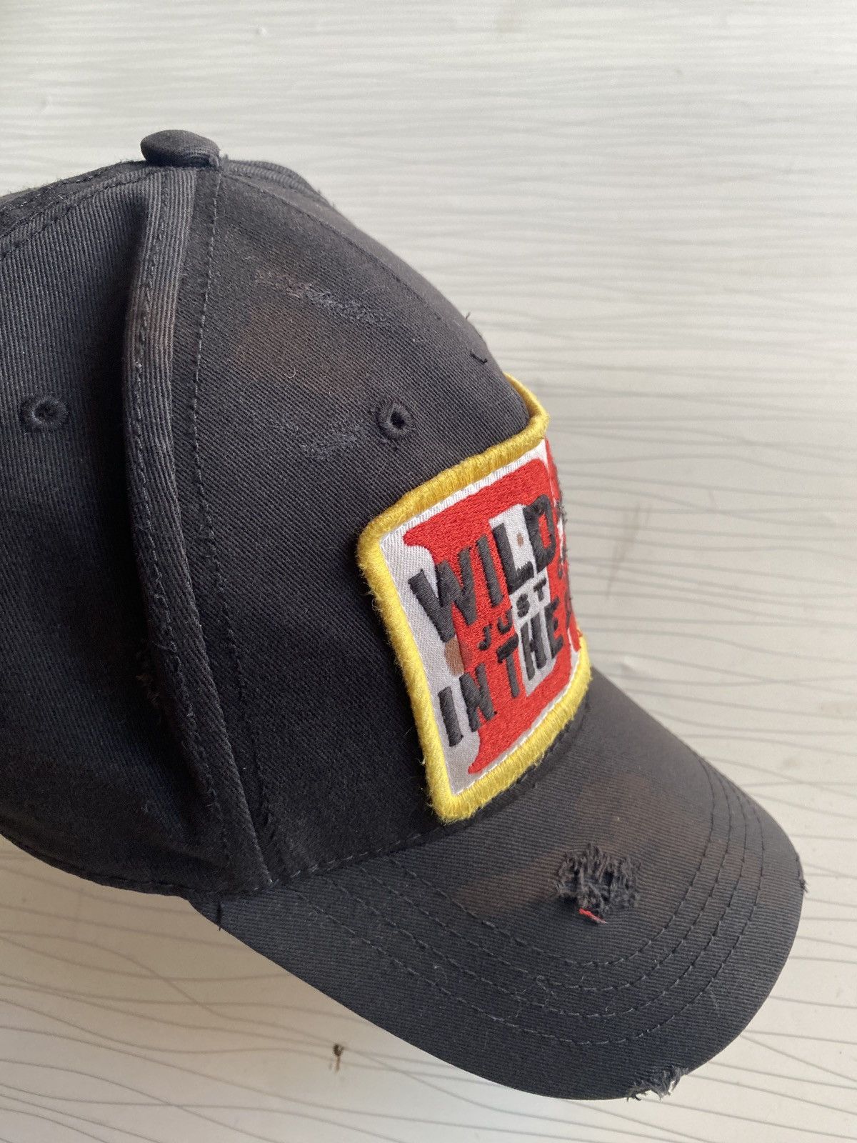 Dsquared2 Dsquared2 Distressed Fadded Cap Size ONE SIZE - 5 Thumbnail