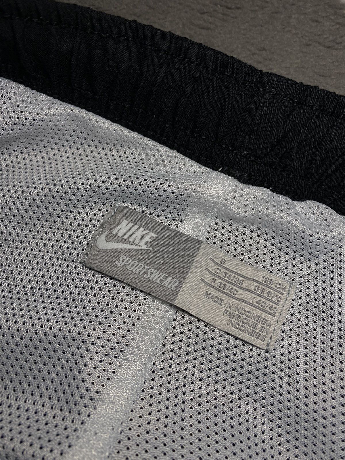 Nike × Vintage Vintage 00’s Y2K Nike Swoosh Parachute Sweatpants Size 26" / US 2 / IT 38 - 14 Thumbnail