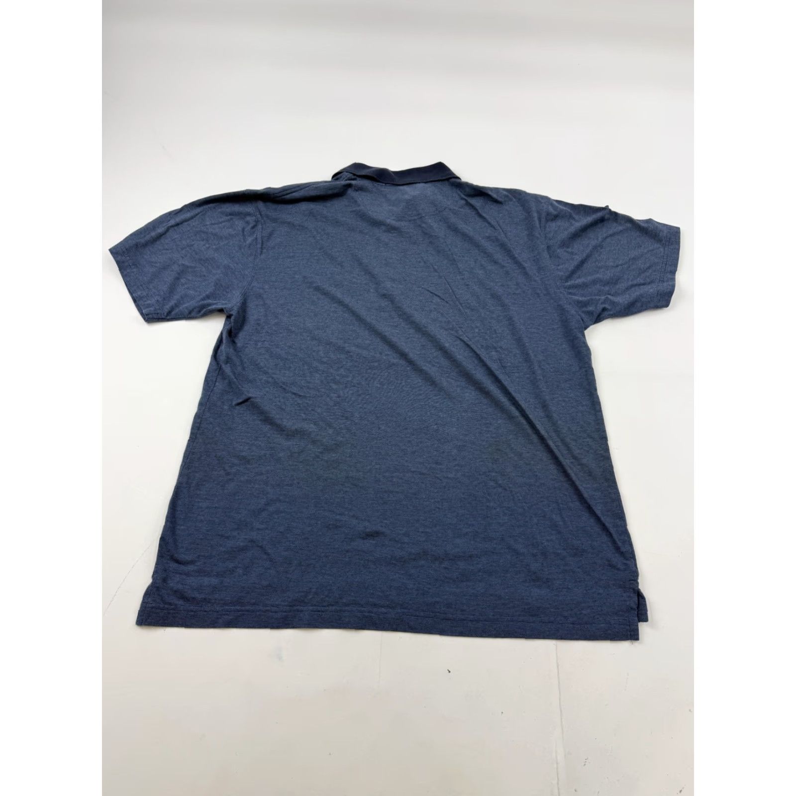 Vintage John Ashford Golf Polo Shirt Mens L Blue 100% Cotton Pocket Casual Top Size US L / EU 52-54 / 3 - 6 Thumbnail