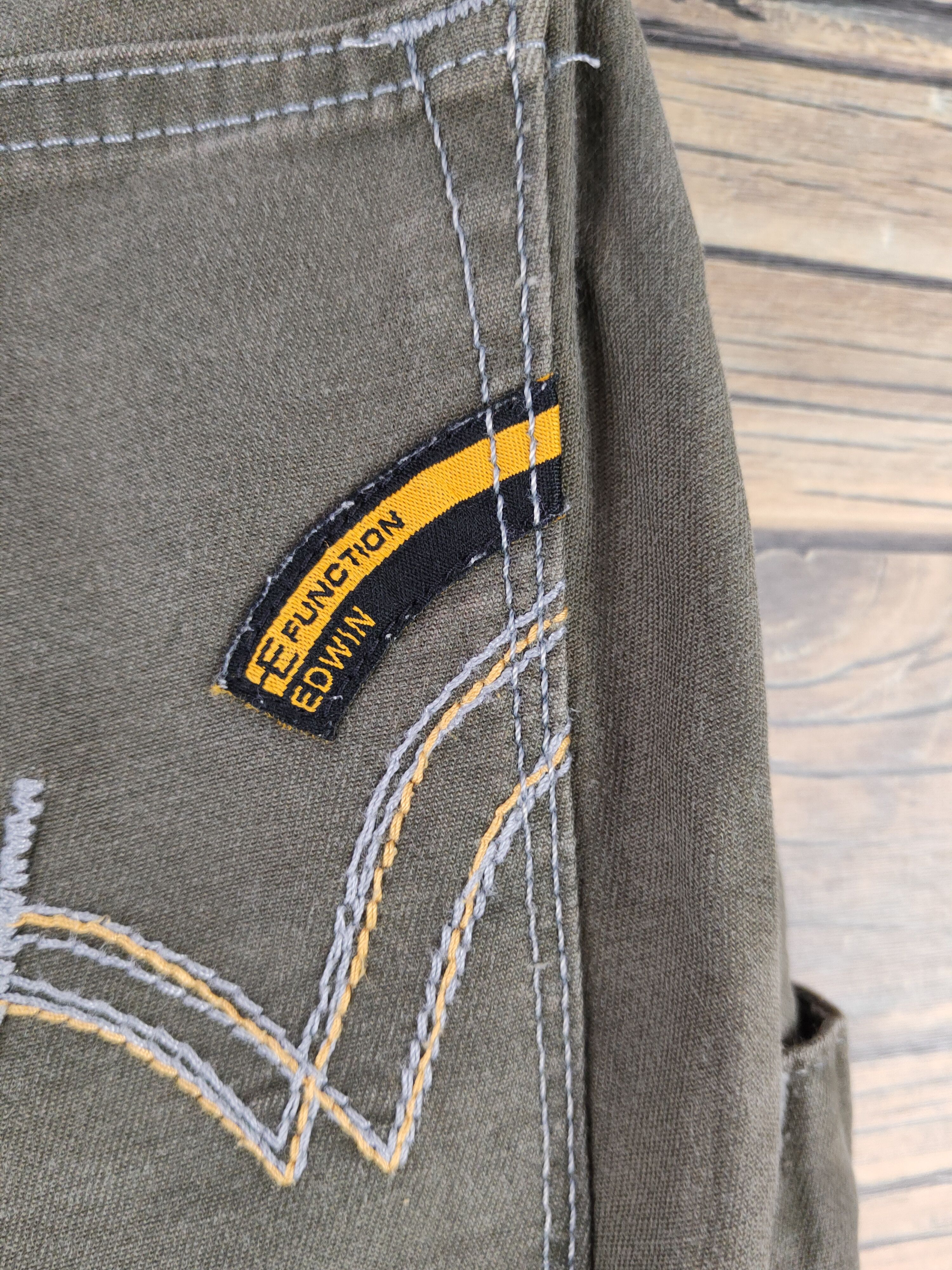 Edwin DL Edwin Efunction Dark Olive Multipocket Cargo Pants# 1946 Size US 28 / EU 44 - 11 Thumbnail