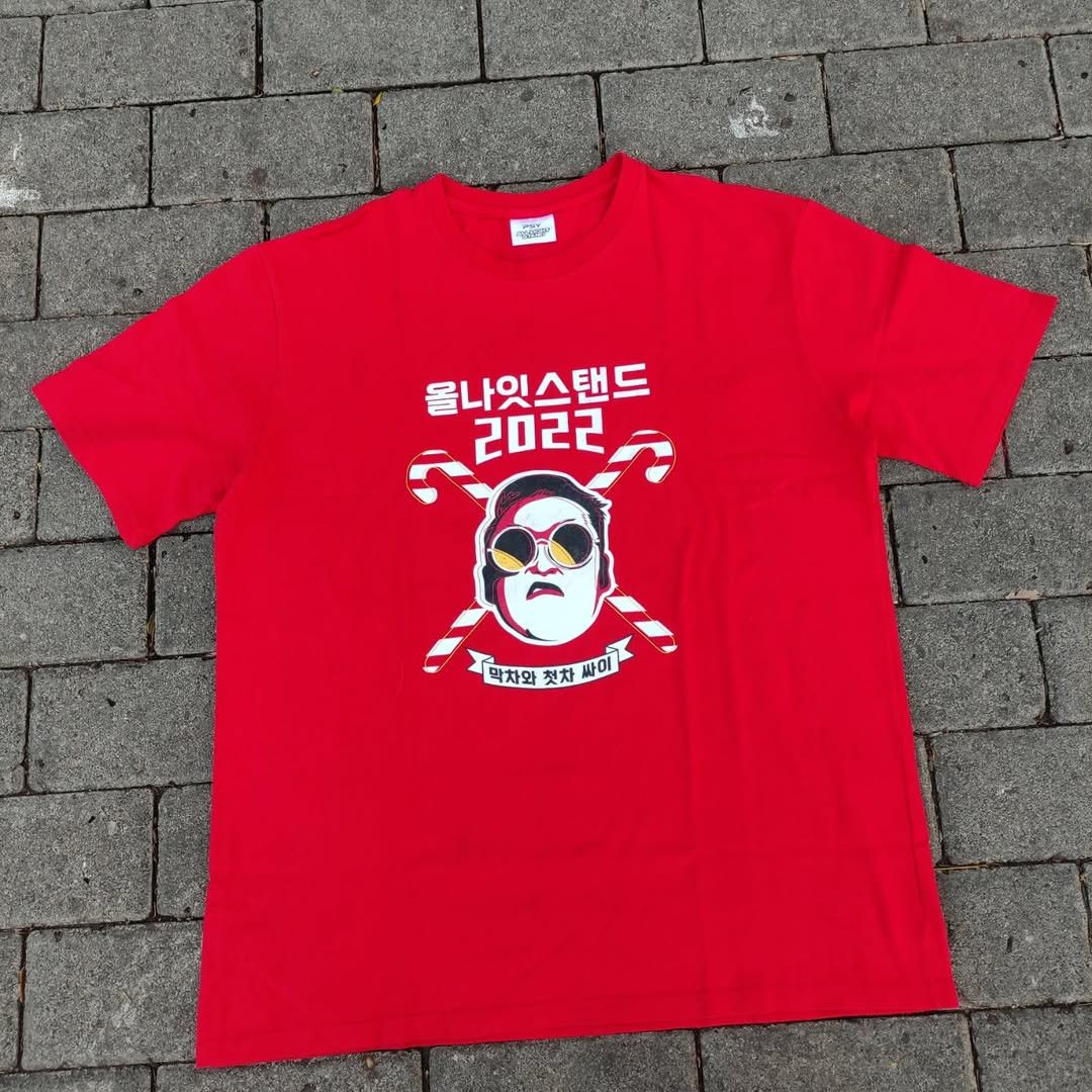 Band Tees PSY All Light Stand Tour 2022 Kpop Tee Size US L / EU 52-54 / 3 - 1 Thumbnail