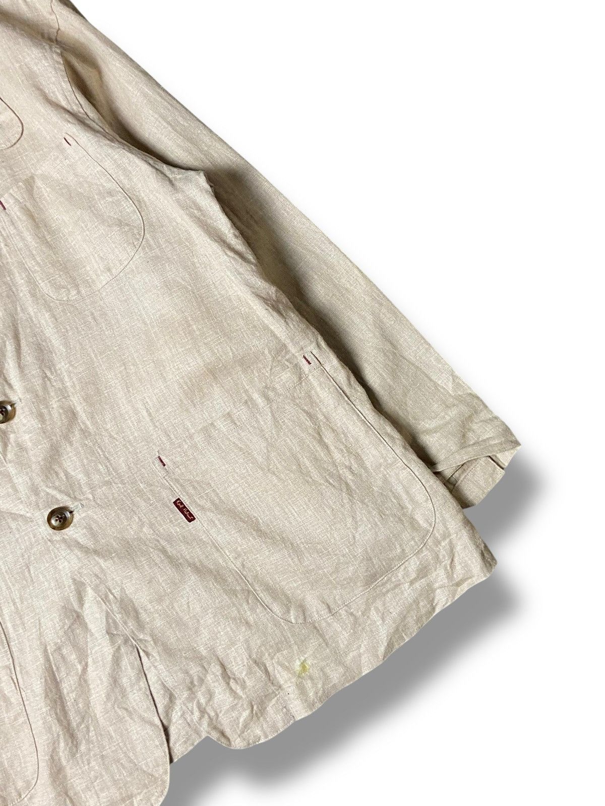 Karl Helmut Vintage Karl Helmut Linen Jacket (149) Size US L / EU 52-54 / 3 - 6 Thumbnail