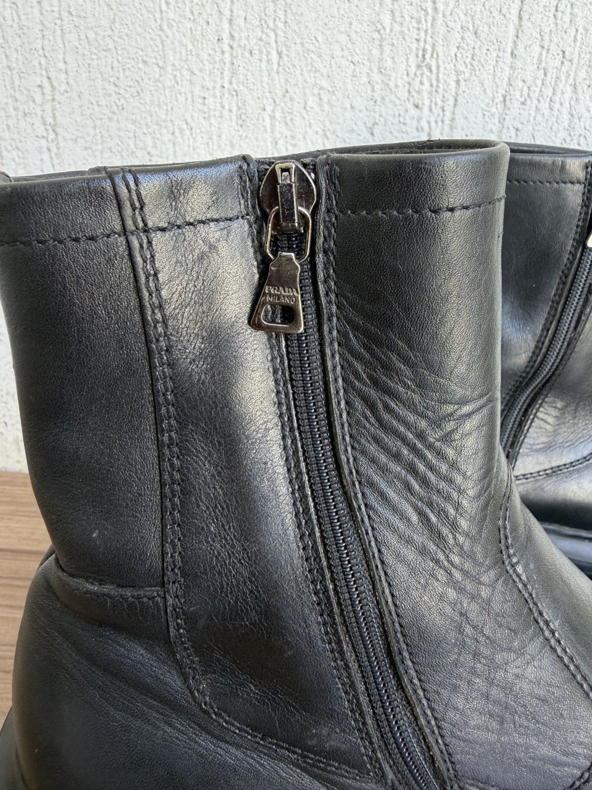 Prada Aw 1999 vibram runaway Boots Size US 5.5 / EU 38 - 9 Thumbnail