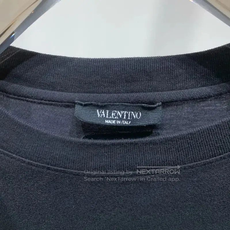 Valentino Valentino Men's Black Cotton T-Shirt . Size US XS / EU 42 / 0 - 2 Thumbnail
