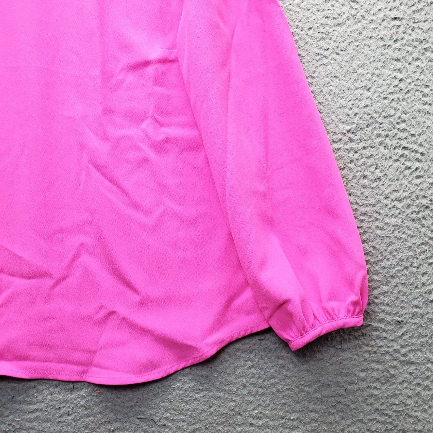 J.Crew J.CREW Blouse Top Womens Size S Pink Lightweight Balloon Sleeve Mock Neck Blouse Size S / US 4 / IT 40 - 4 Thumbnail