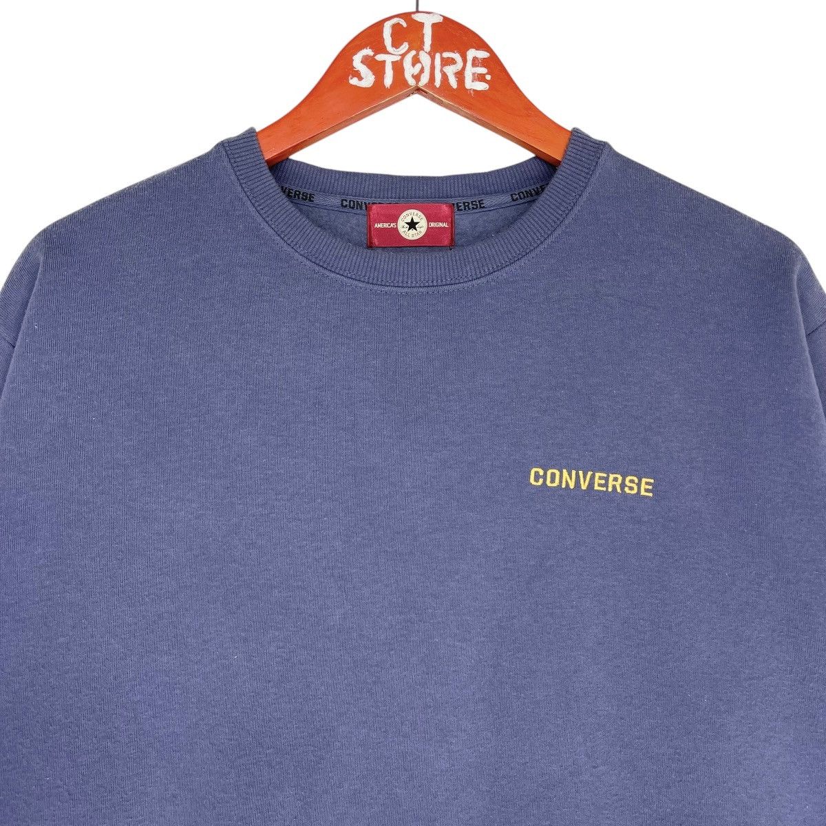 Converse Converse Crewneck Sweatshirt Embroidery Logo Size M/L Size US M / EU 48-50 / 2 - 3 Thumbnail