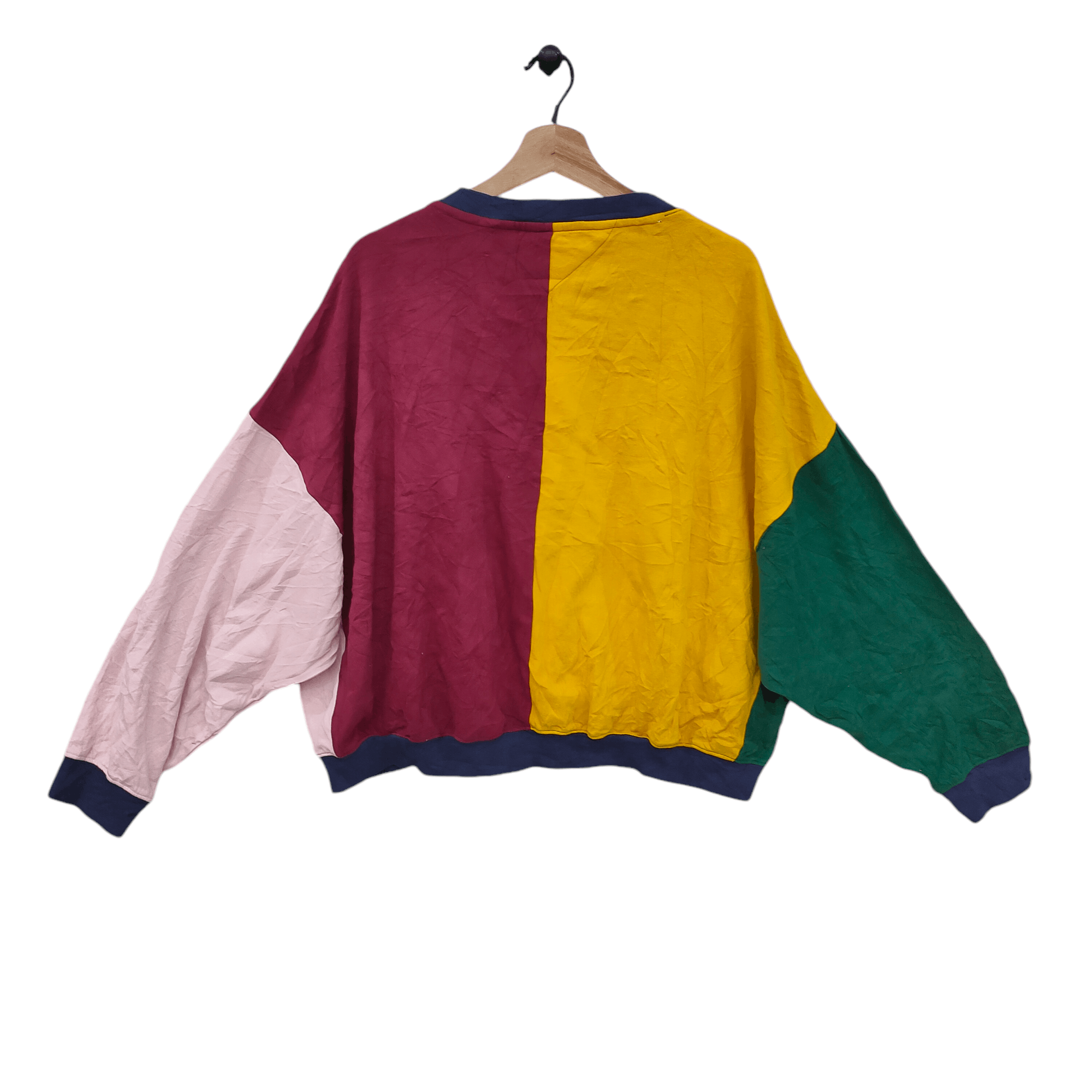 Tommy Hilfiger Tommy Hilfiger Colorblock Sweatshirt Size L / US 10 / IT 46 - 2 Thumbnail