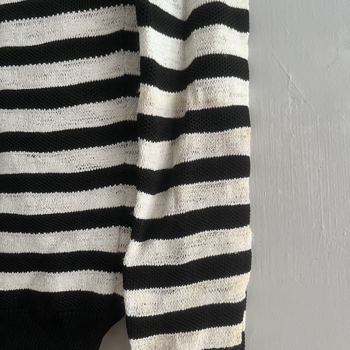 Balmain Balmain crew neck stripe long sleeves knitted jumper Size XS / US 0-2 / IT 36-38 - 4 Thumbnail