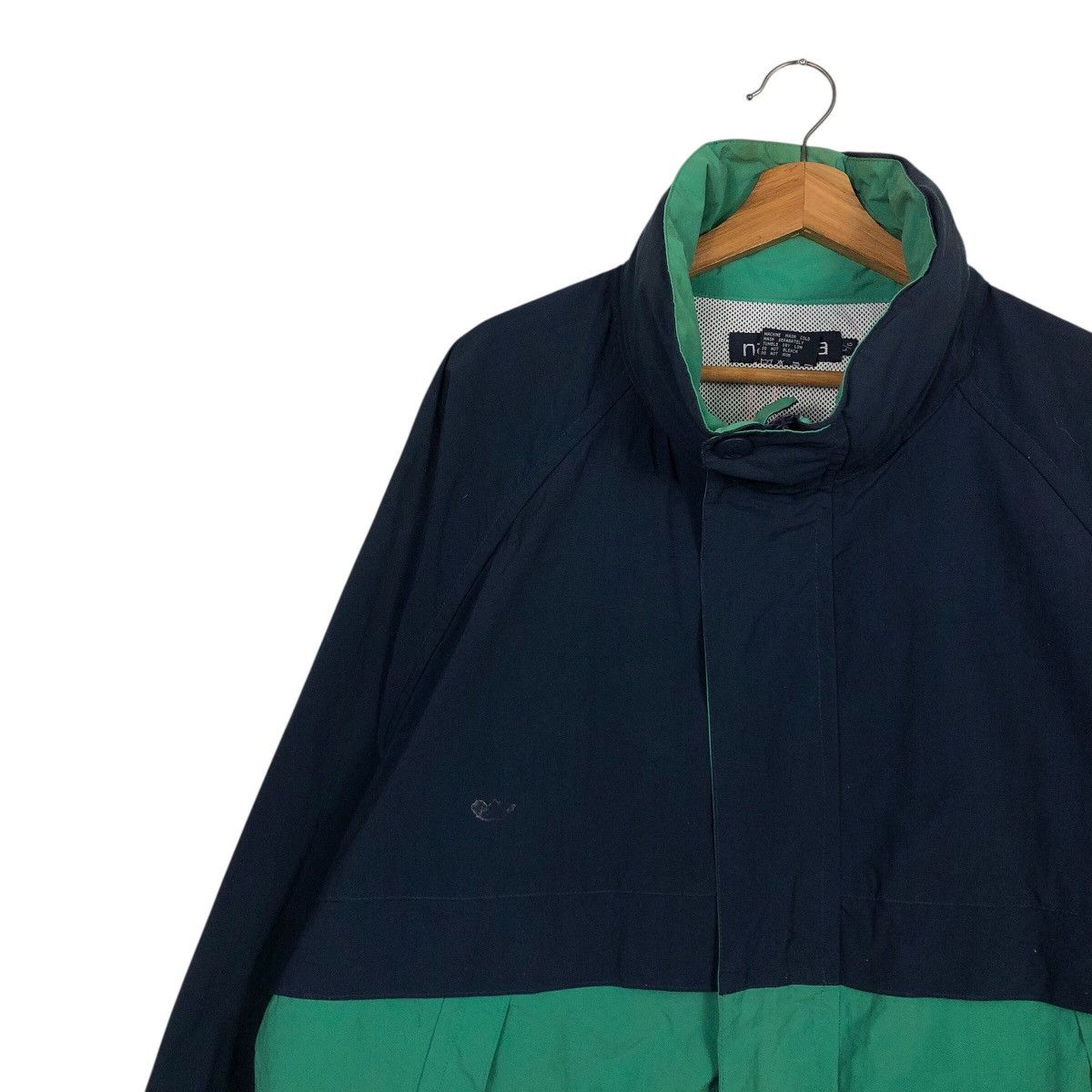 Nautica 📌Vintage Bomber Jacket Nautica Big Logo Back Hit Size US L / EU 52-54 / 3 - 9 Thumbnail
