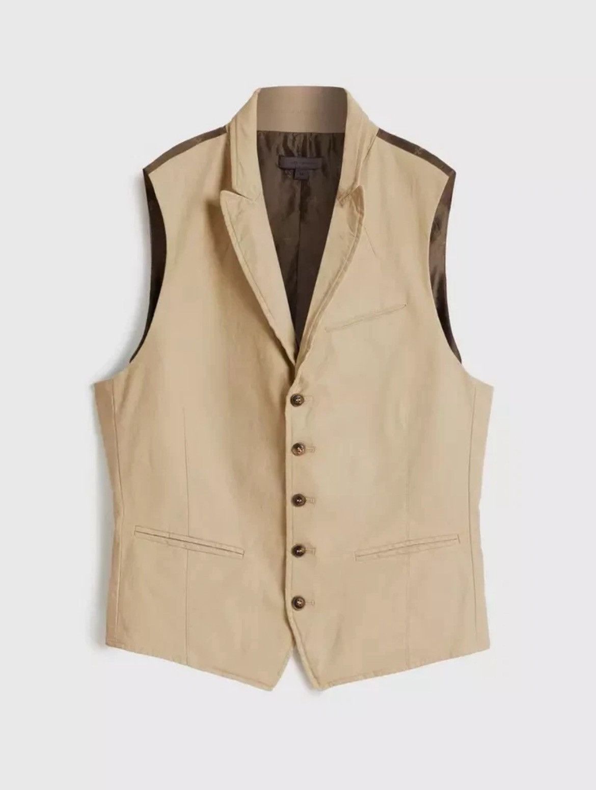 John Varvatos Woodward Vest Jacket EU46 US36 Size US S / EU 44-46 / 1 - 6 Thumbnail