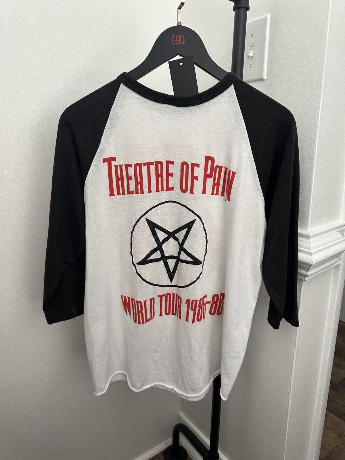 Vintage Vintage 1985 Motley Crue Theater Of Pain Size US XL / EU 56 / 4 - 2 Thumbnail