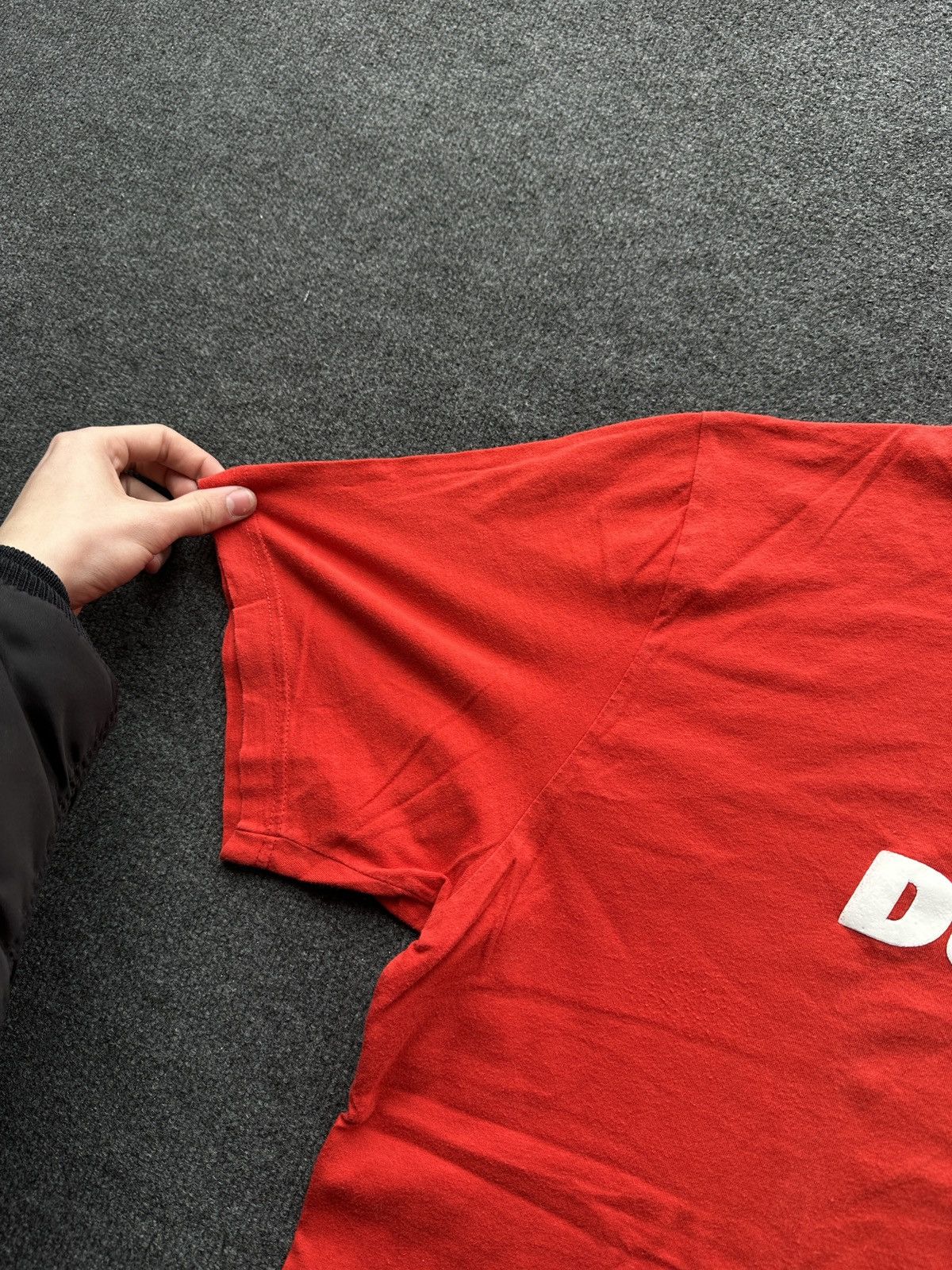 Ducati DUCATI 🚨 RACING RED TEE BIG LOGO MOTORCYCLE MOTO SPORT Size US XL / EU 56 / 4 - 4 Thumbnail