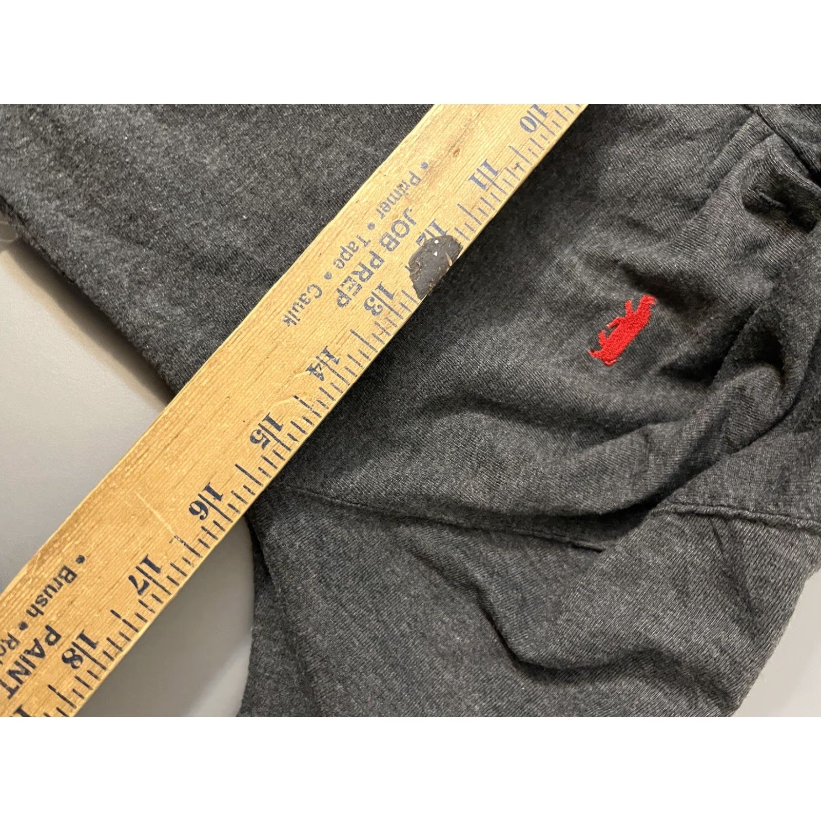 Vintage RED RHINO Mens SIZE Large Polo Shirt Gray Collard Short Sleeve Cotton POLY LOGO Size US L / EU 52-54 / 3 - 6 Thumbnail
