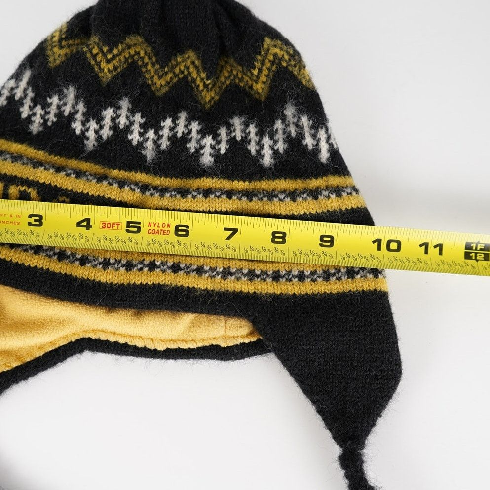 Vintage VTG Vermont Originals Idaho tassle wool beanie w/ ear flaps Size ONE SIZE - 5 Thumbnail