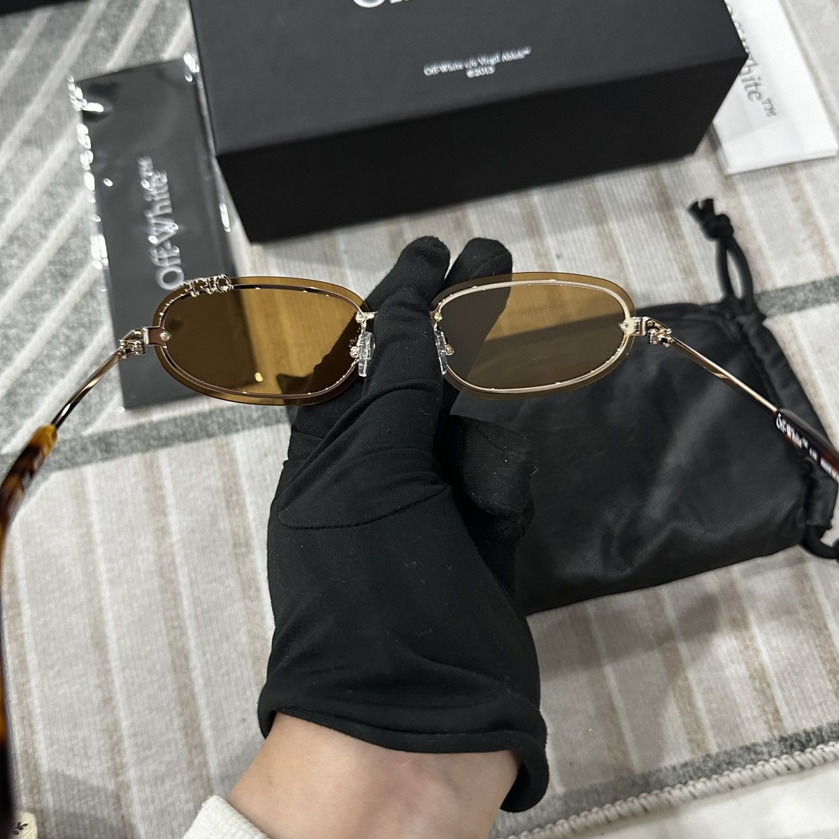 Off-White OFF-WHITE MIAMI SUNGLASSES NEW SEASON 2025 Size ONE SIZE - 5 Thumbnail