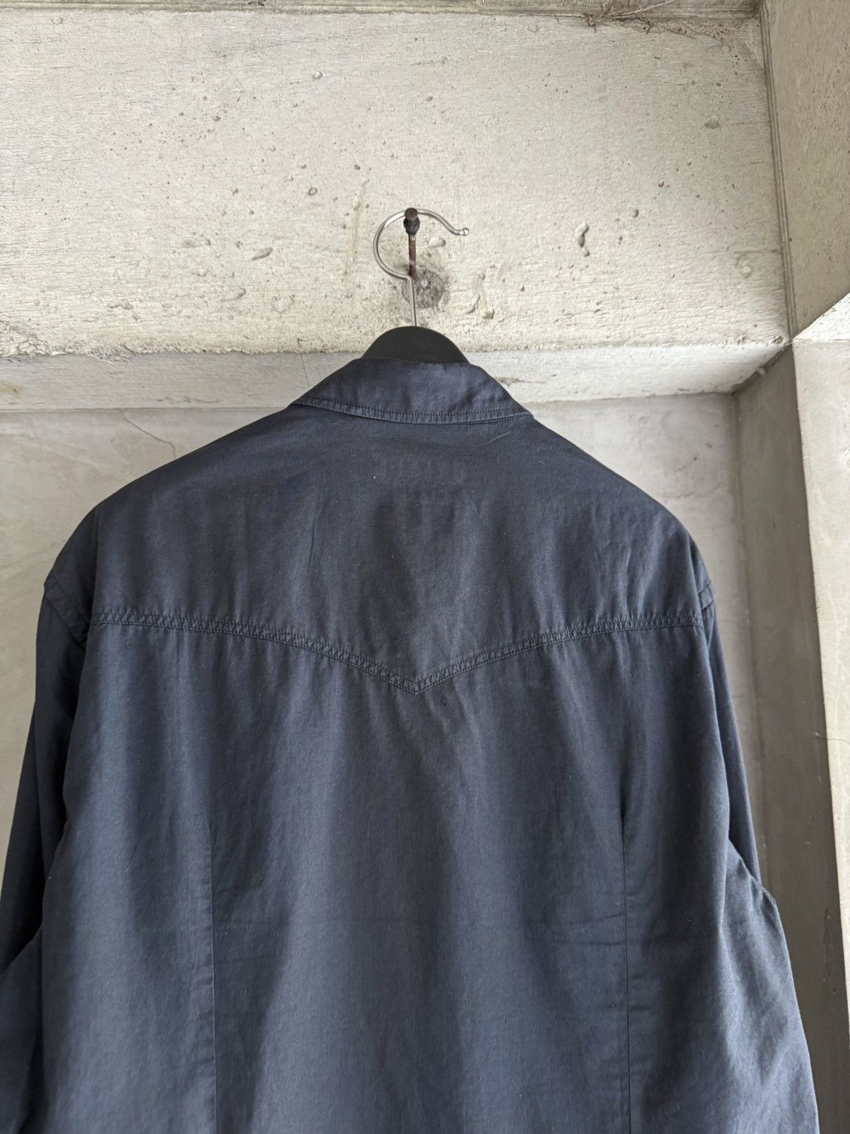 Dolce & Gabbana DOLCE&GABBANA Archive Oversized Black Military Shirt Size US M / EU 48-50 / 2 - 5 Thumbnail