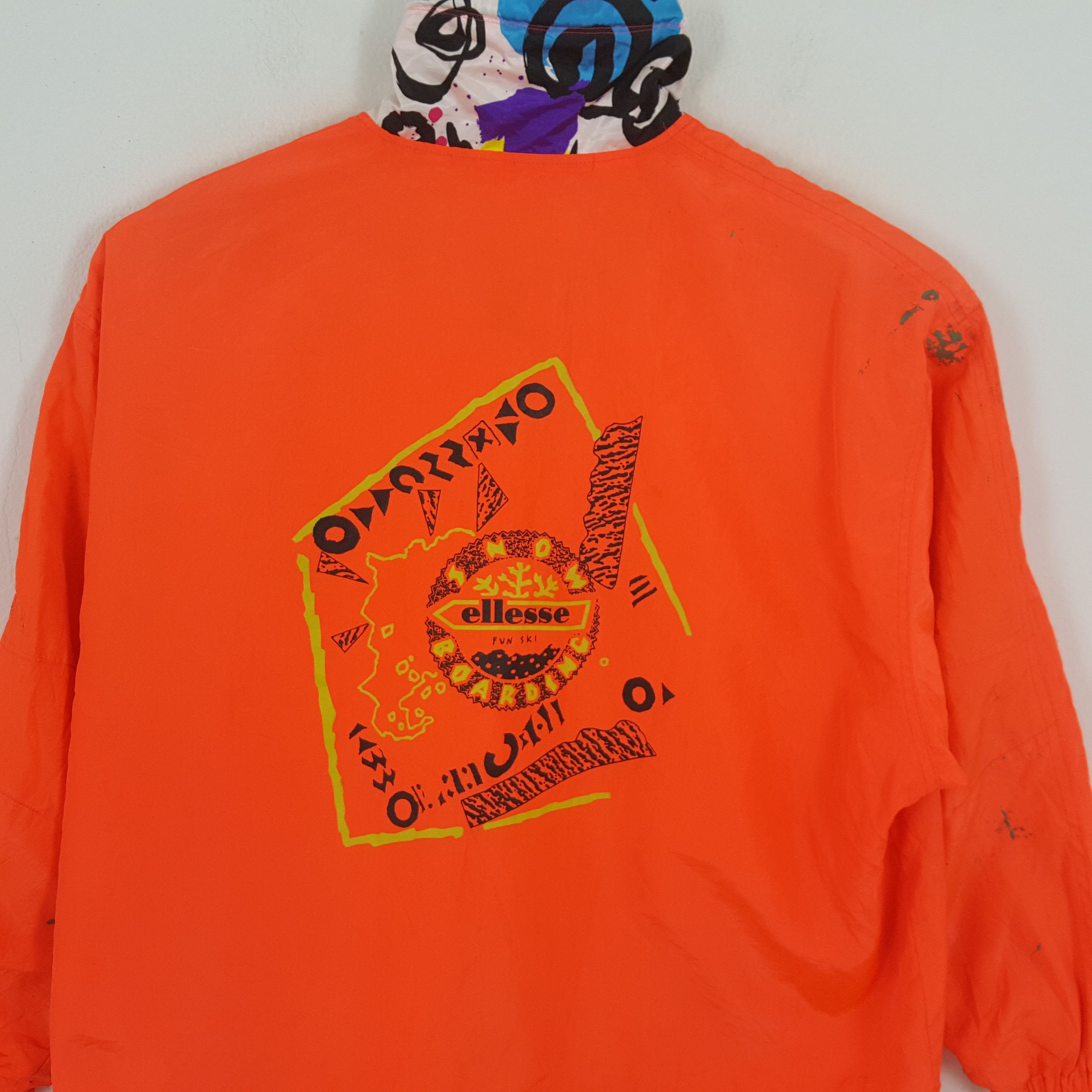 Ellesse × Japanese Brand × Vintage Vintage ELLESSE Sportswear Windbreaker Jacket Size US XL / EU 56 / 4 - 2 Thumbnail
