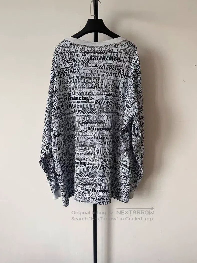Balenciaga Balenciaga Graffiti Bullet Spray Full Print Hoodie Long Sl Size US M / EU 48-50 / 2 - 2 Thumbnail