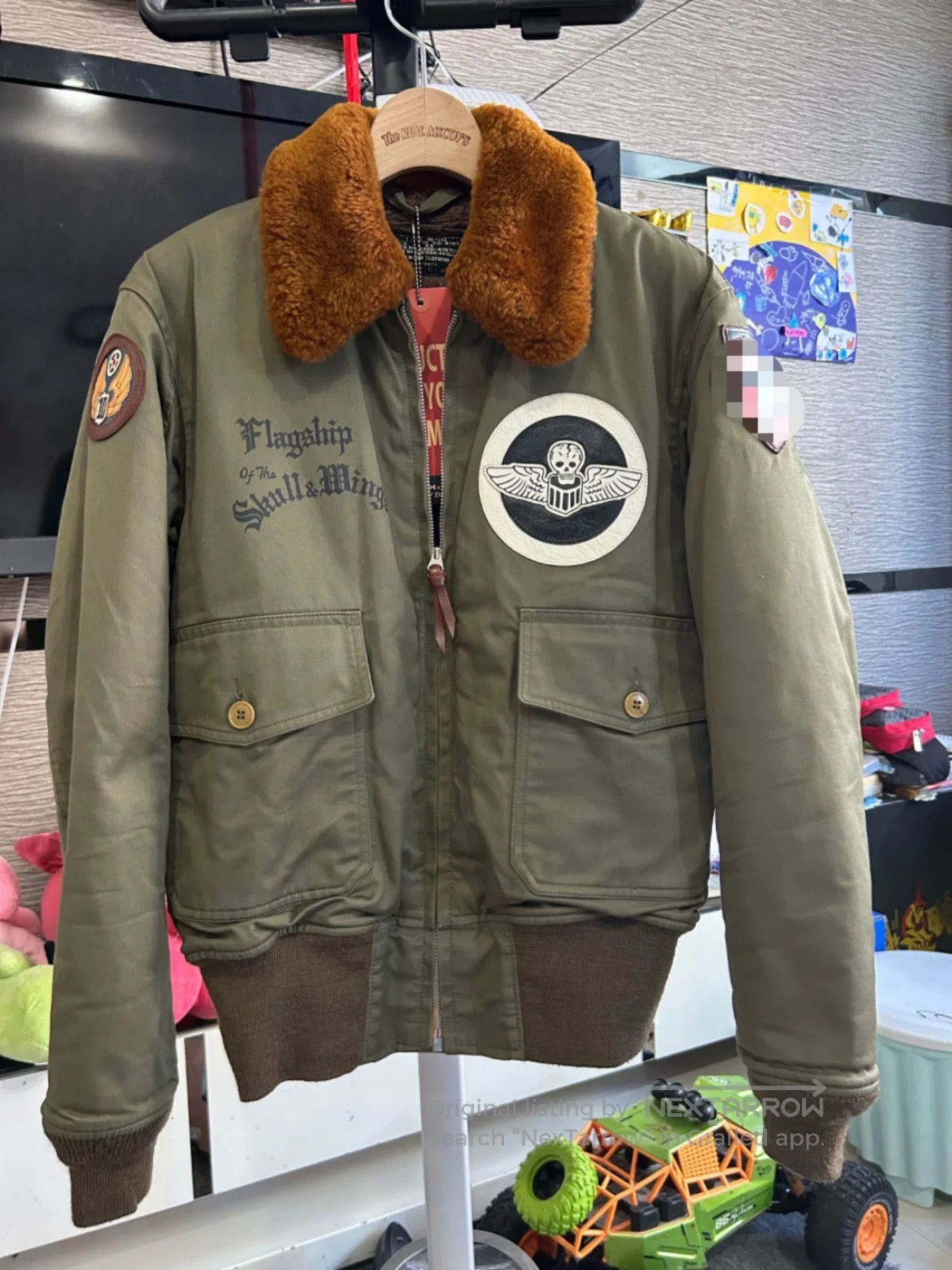 The Real McCoy's The Real McCoy B10 Flight Jacket. Size US M / EU 48-50 / 2 - 1 Thumbnail