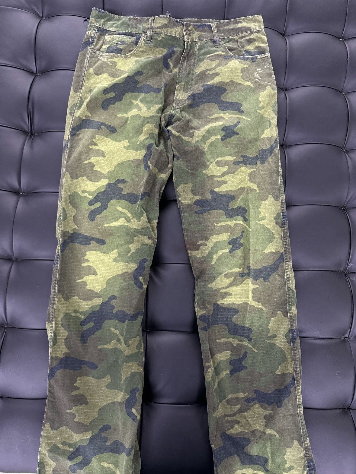424 424 camo pants Size US 31 - 1 Thumbnail