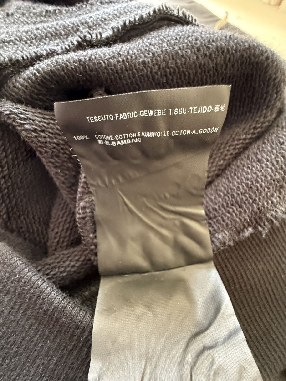 Saint Laurent Paris FW13 Saint Laurent zip crew neck sweater Hedi Slimane grail Size US L / EU 52-54 / 3 - 17 Thumbnail