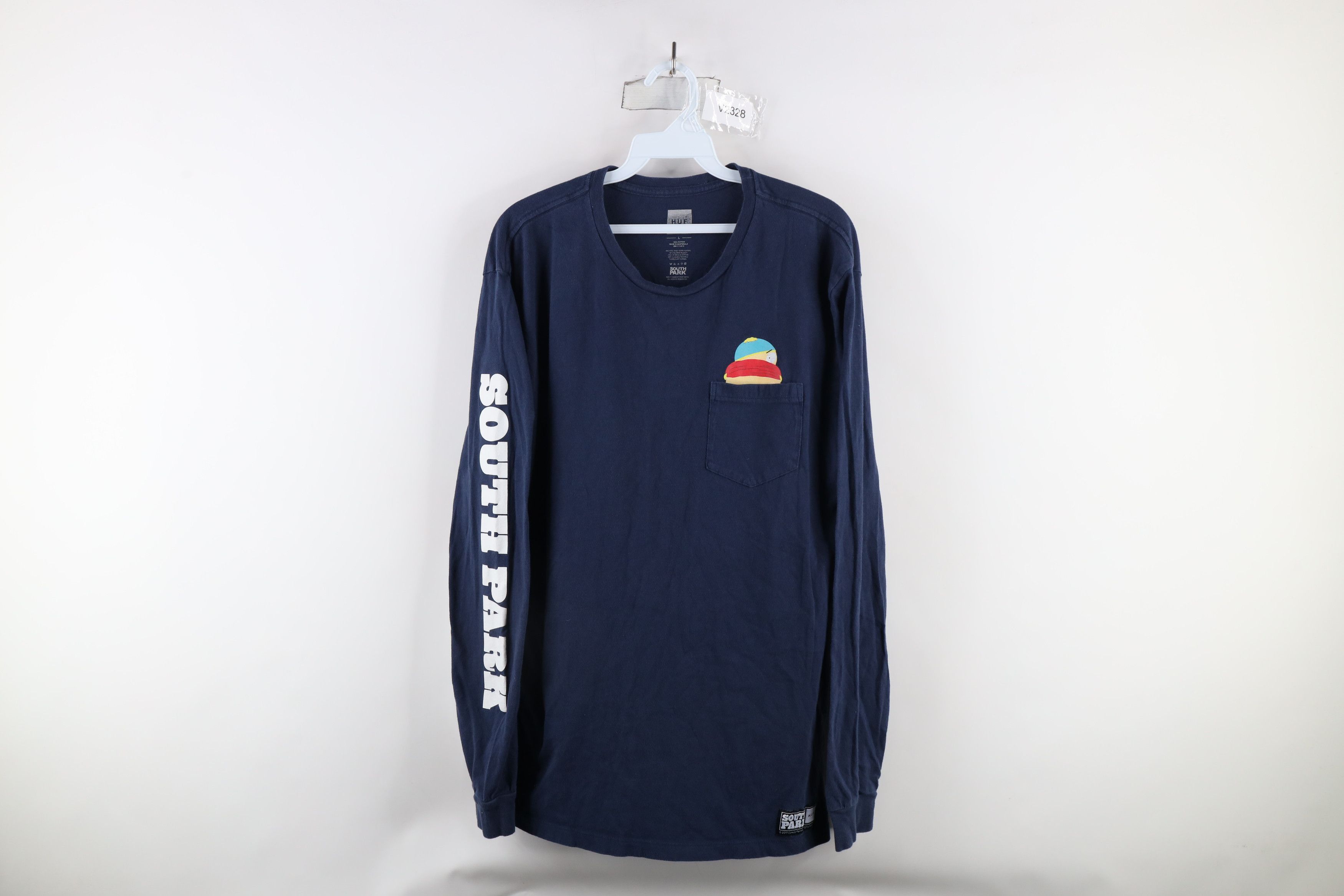 Vintage Vintage Y2K Huf x South Park Cartman Long Sleeve T-Shirt Size US L / EU 52-54 / 3 - 1 Thumbnail