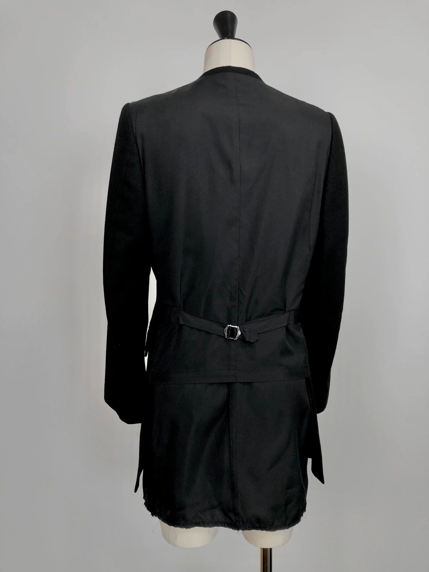 Comme des Garcons CDG 1992AW Lilith Wool-Silk Reversible Ripped Hem Jacket Size M / US 6-8 / IT 42-44 - 3 Thumbnail