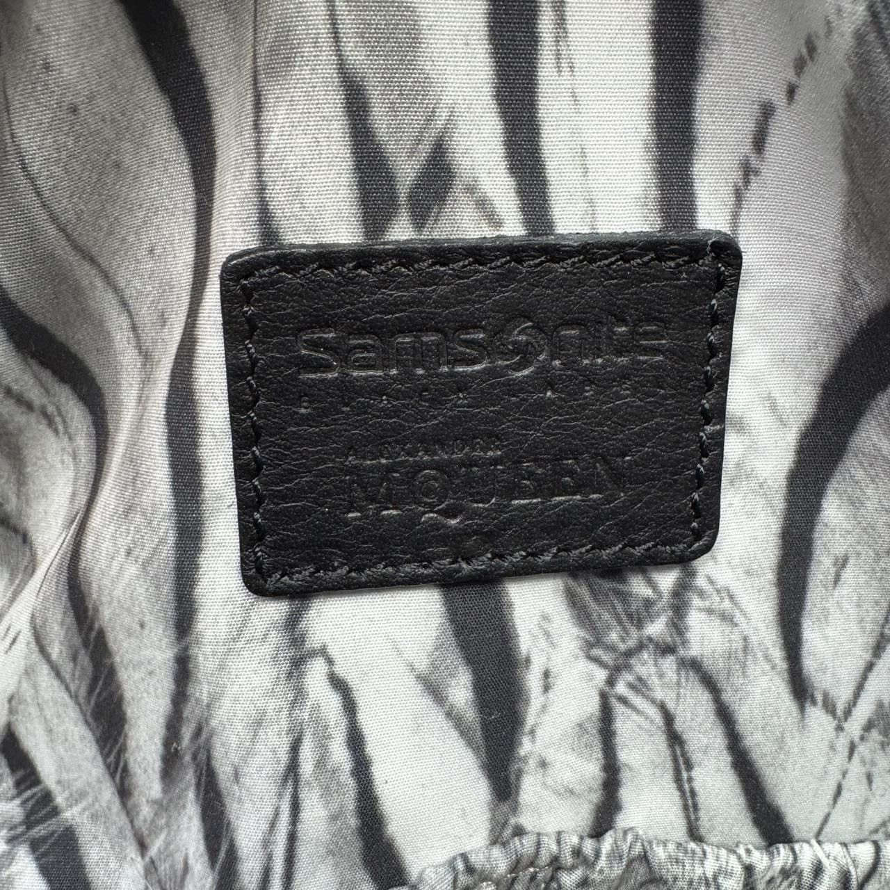 Alexander McQueen Alexander McQueen samsonite ss2007 black leather handbag Size ONE SIZE - 7 Thumbnail