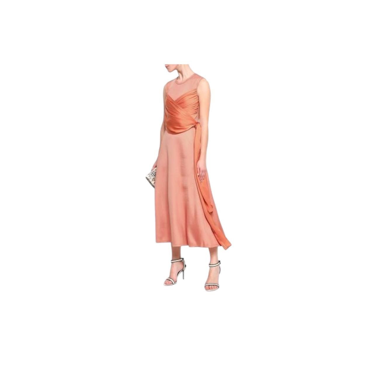 Sandro SANDRO PARIS PINK TRUDY BLUSH SLEEVELESS LUXURY DRESS SIZE 2 Size M / US 6-8 / IT 42-44 - 2 Thumbnail