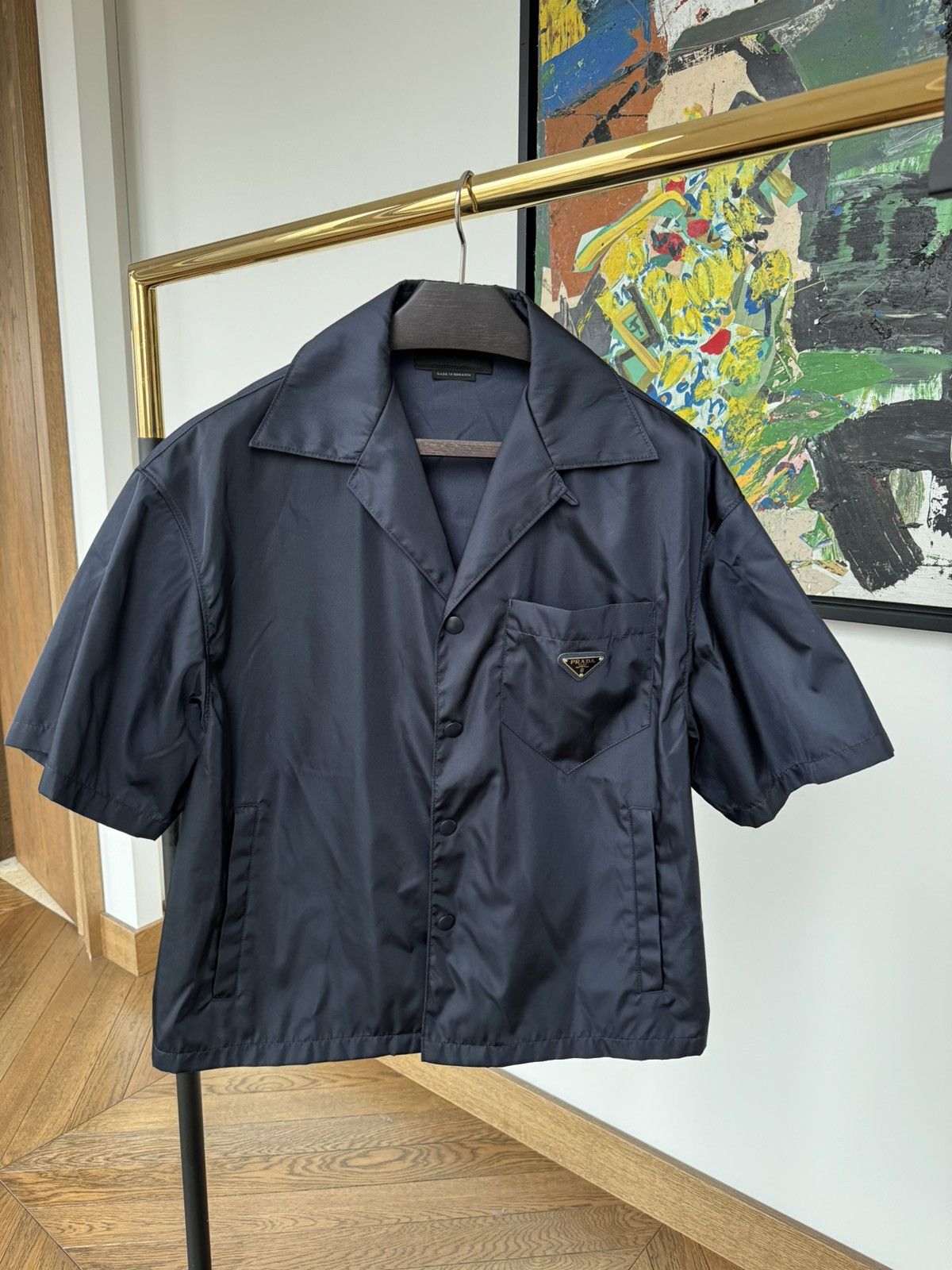 Prada Prada Nylon Bowling Shirt Size US M / EU 48-50 / 2 - 4 Thumbnail
