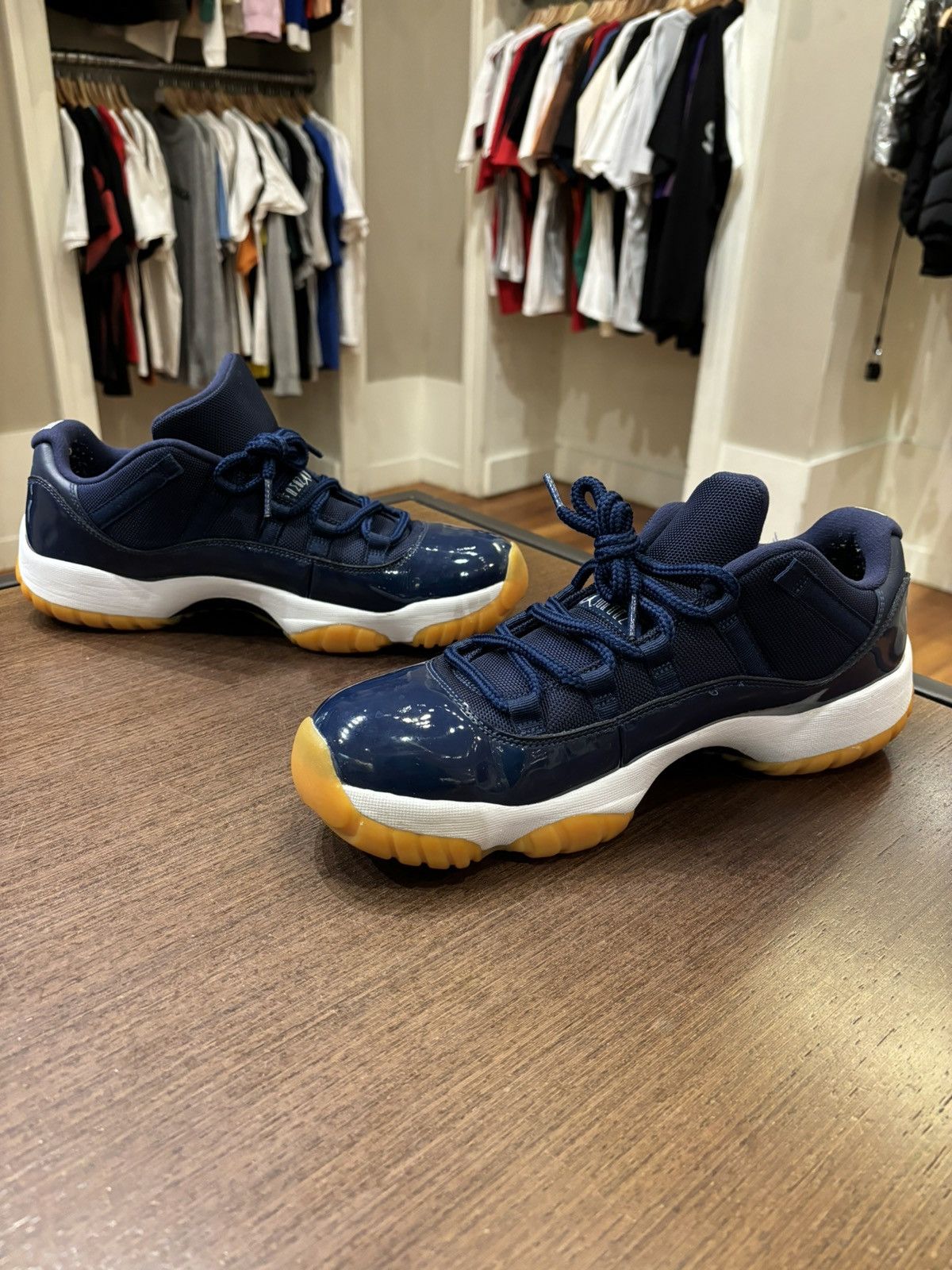 Jordan Brand Jordan 11 Low ‘Midnight Navy’ Size US 12 / EU 45 - 2 Thumbnail