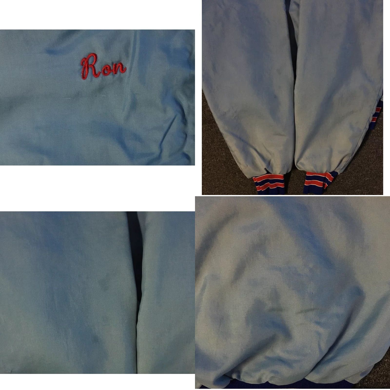 Vintage VINTAGE M&A Machining Kalamazoo Jacket XL Blue Satin Bomber Men XL 80s 70s Distressed Biker Track Bar Beer USA USA 90s Retro Rock Punk Trucker Funny Size US XL / EU 56 / 4 - 9 Thumbnail